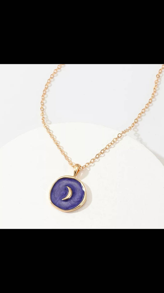 Blue crescent